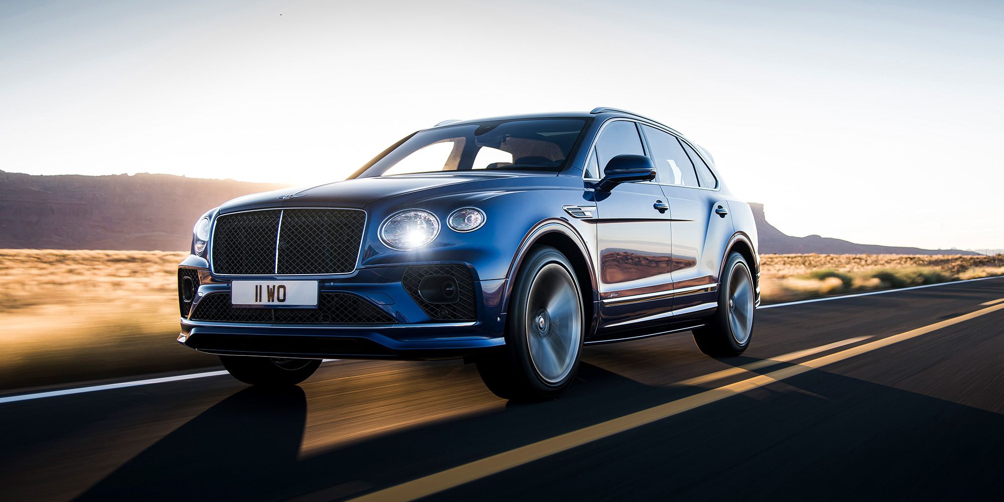 The front of the Bentayga Speed