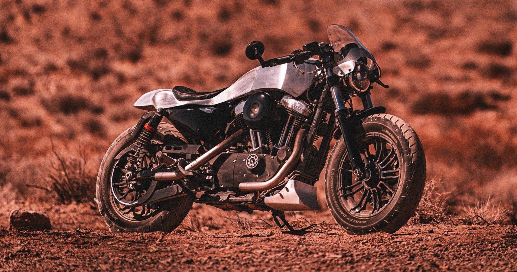 CROIG's custom Harley-Davidson Forty-Eight built for Waves for Water.