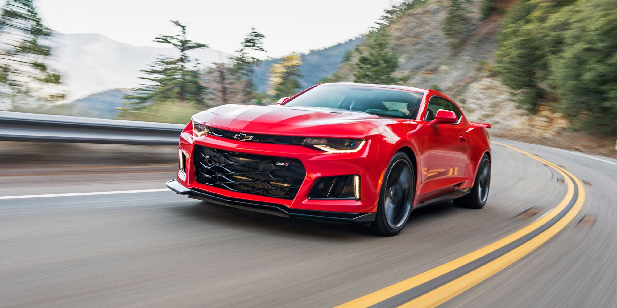 The front of the new Camaro ZL1