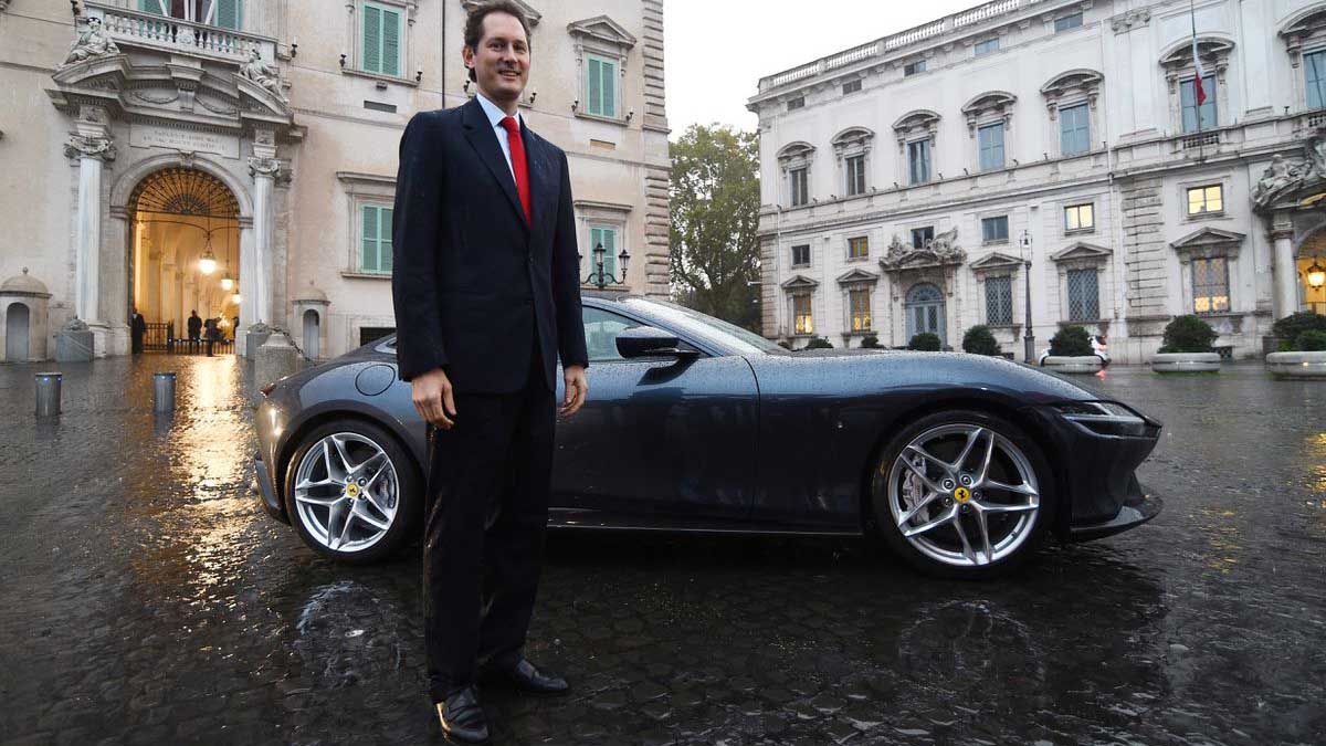 Ferrari's Chairman - John Elkann 