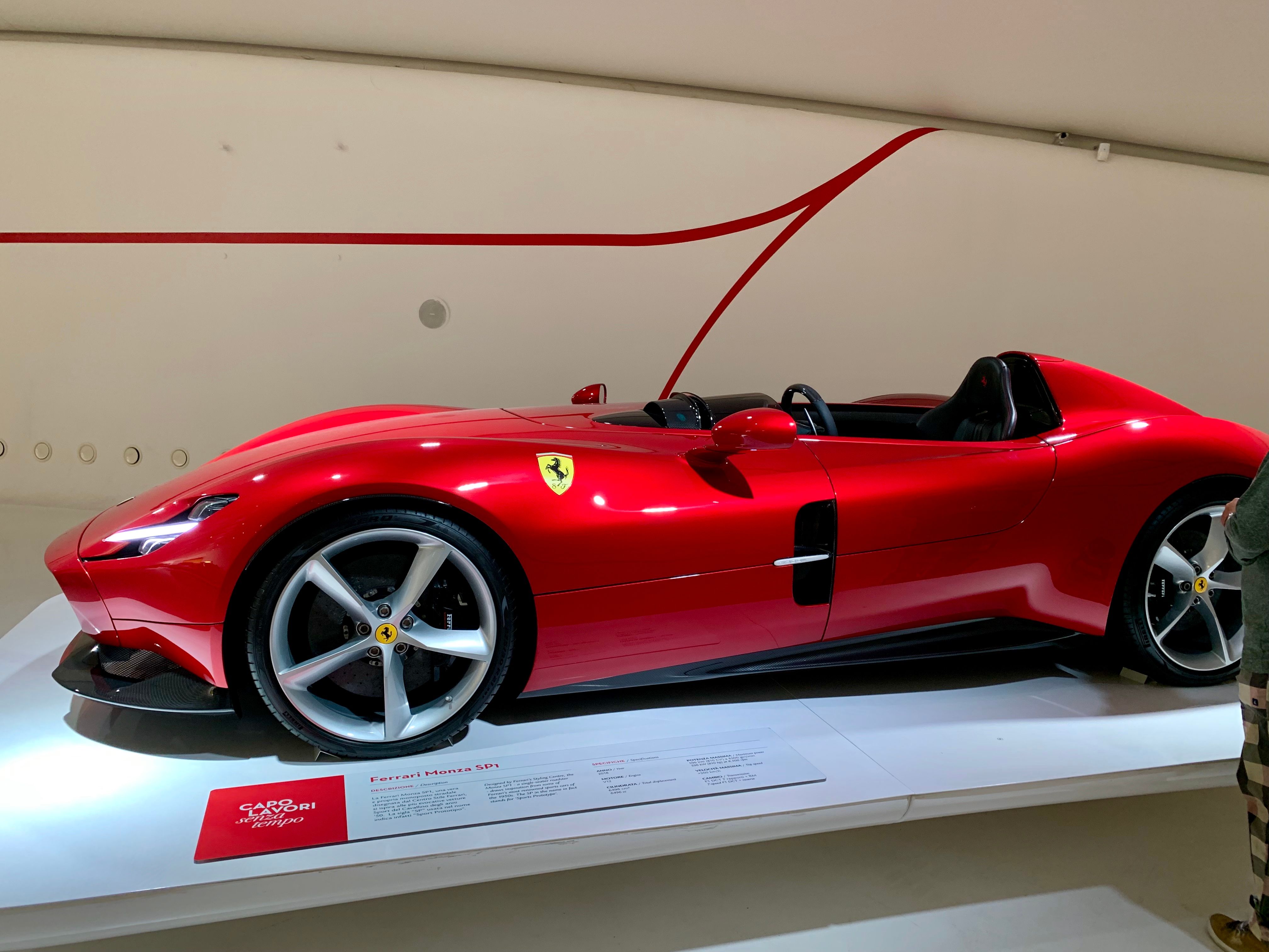 Ferrari_Monza_SP1_at_the_Museo_Enzo_Ferrari,_Modena,_Italy,_2019,_04