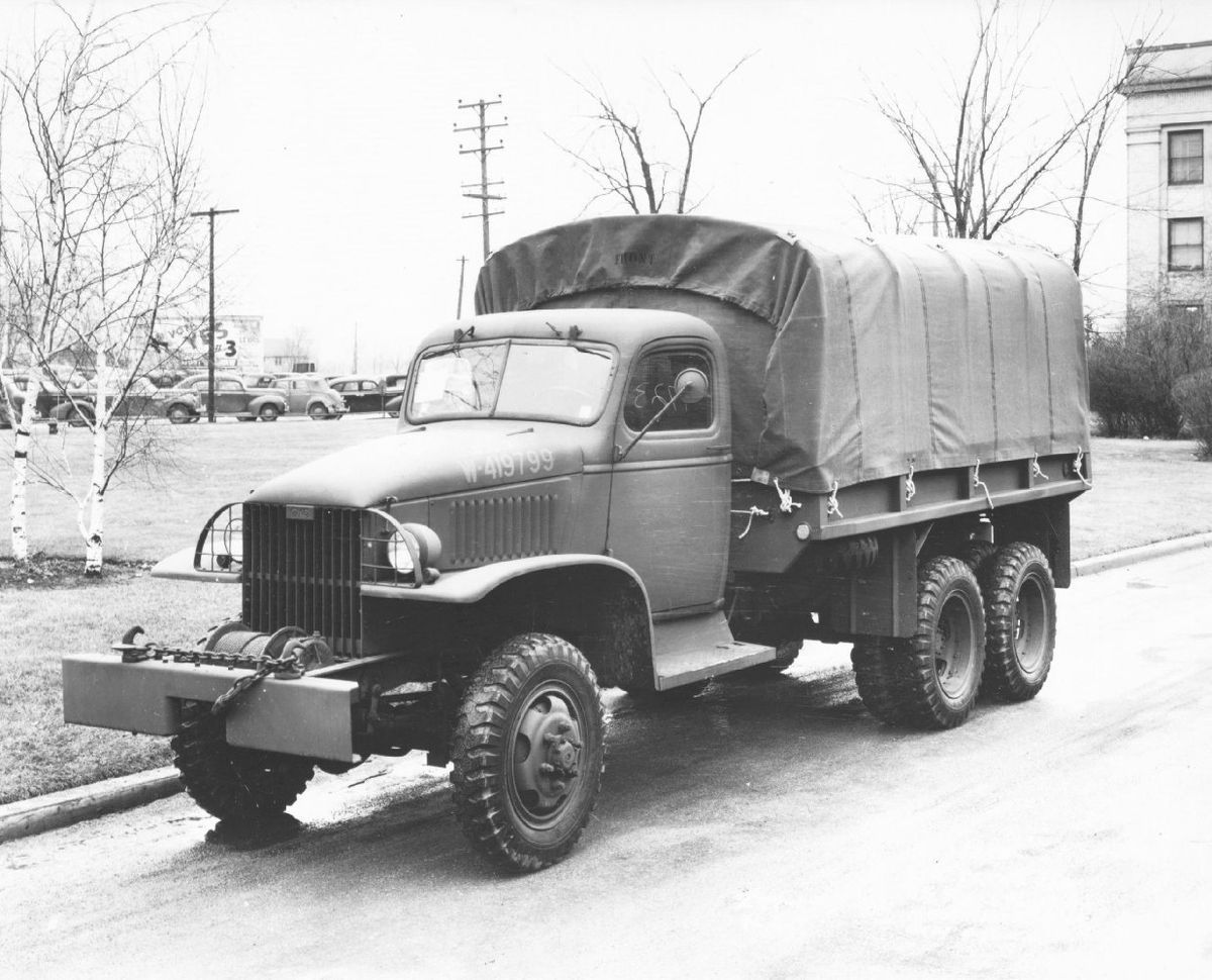 GMC built thousands of trucks for the military