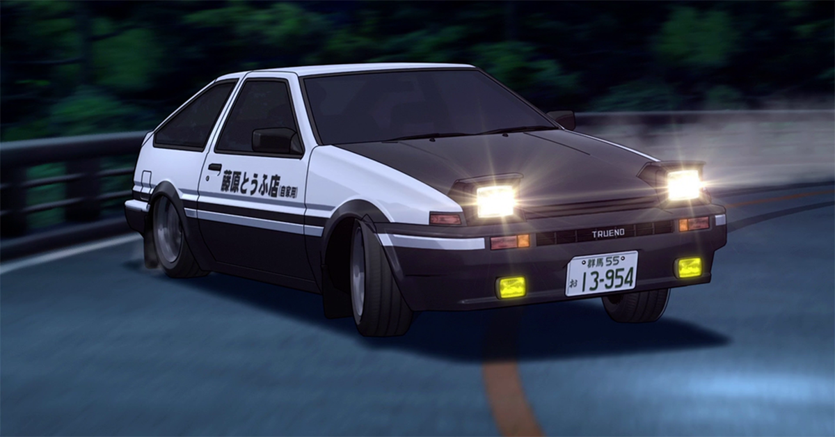 Here's How 'Initial D' Made The Toyota AE86 A Global Drifting Legend