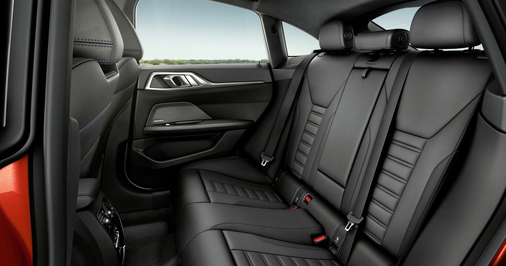 2022 BMW 4-Series Gran Coupe second row seating view