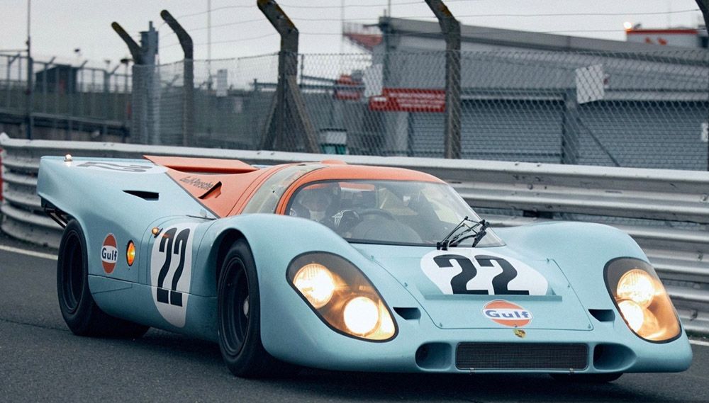 Porsche 917K used in the movie Le Mans