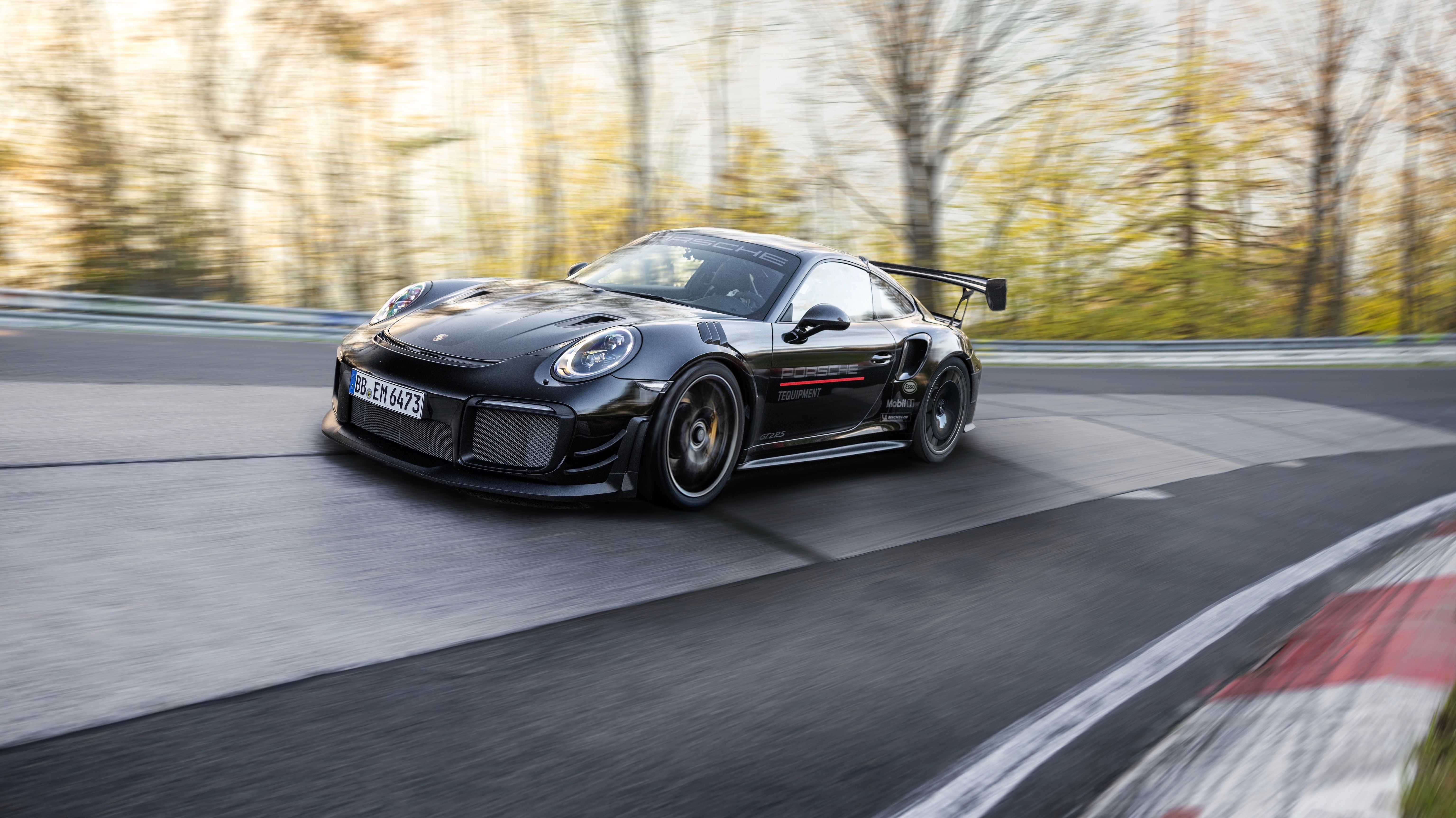 porsche 911 gt2rs manthey racing package nürburgring lap record