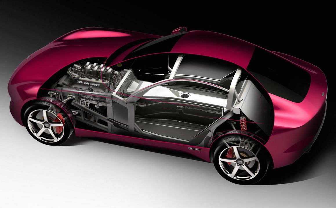 The iStream Chassis Of 2022 TVR Griffith