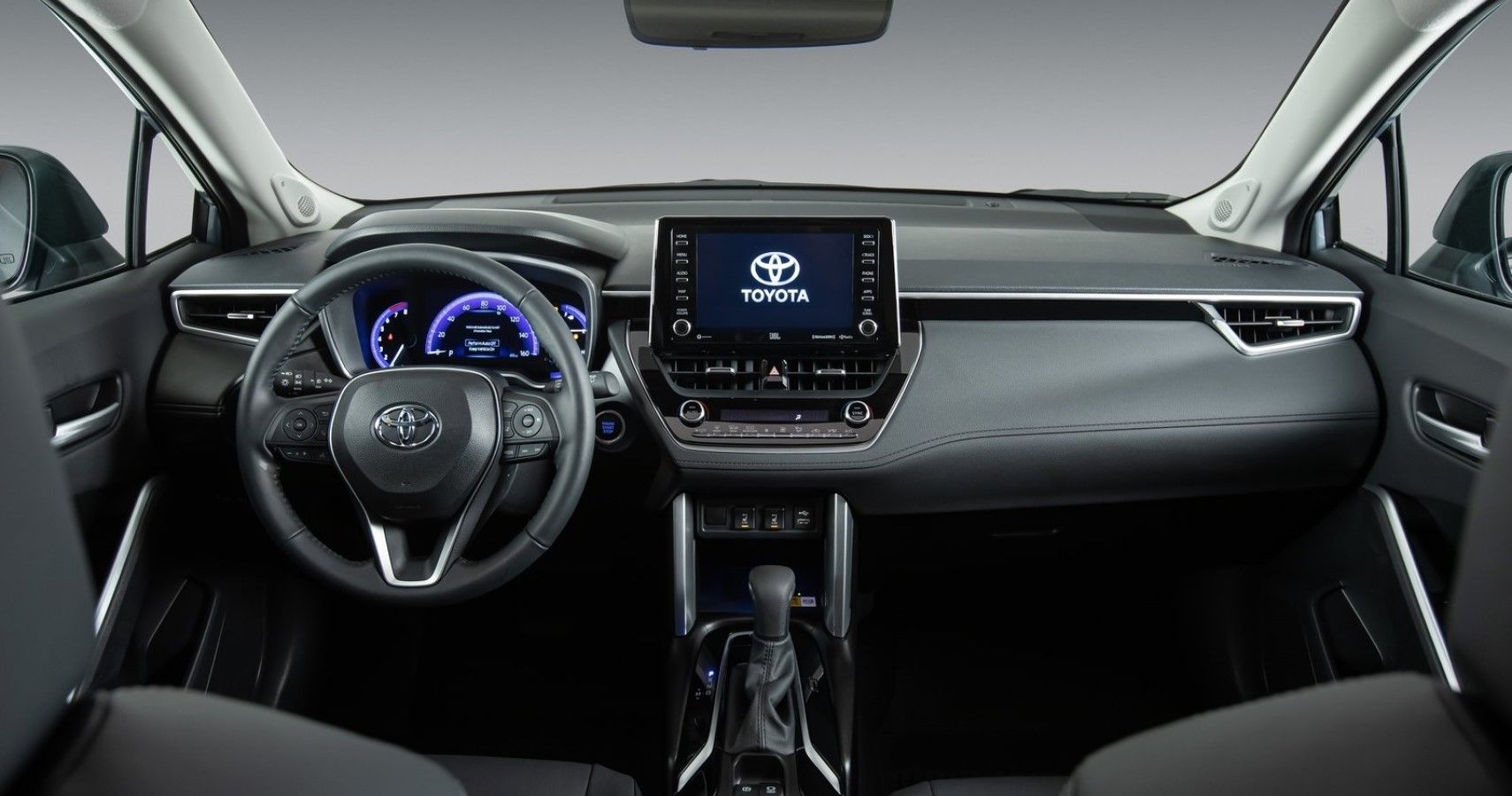 2022 Toyota Corolla Cross dashboard view