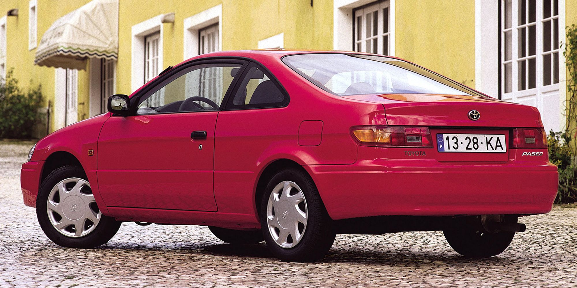  Toyota Paseo Red - Rear