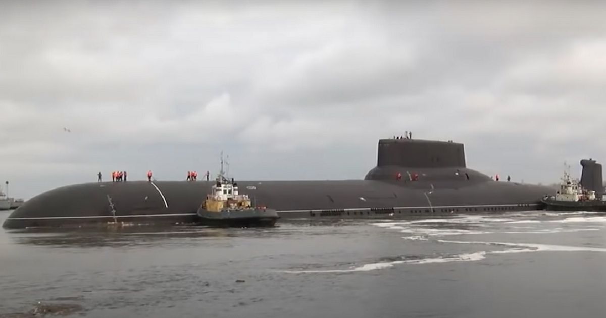 typhoon class submarine