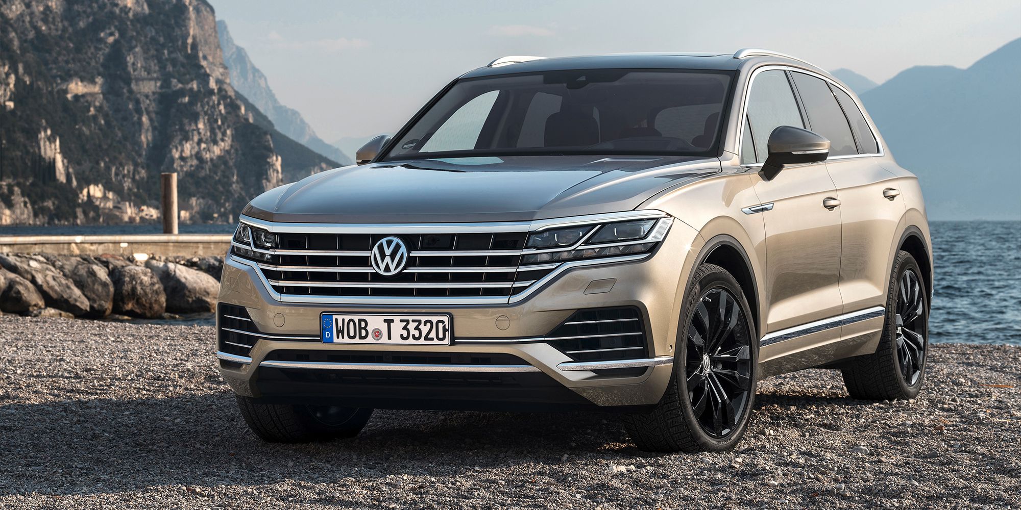 The front of the third generation VW Touareg