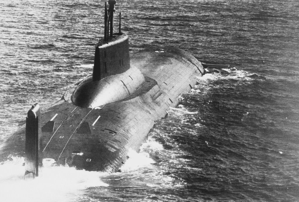 typhoon class submarine names