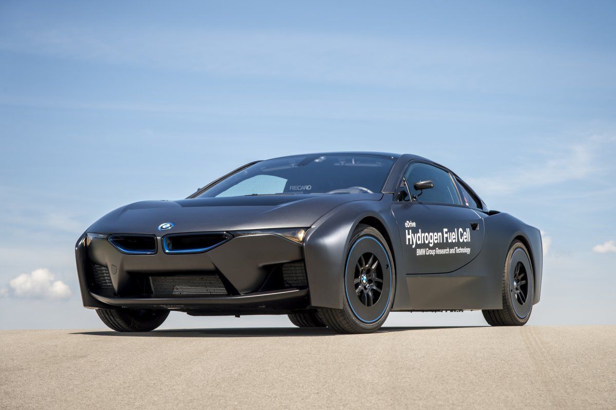Hydrogen Fuel Cell BMW Concept Test Car