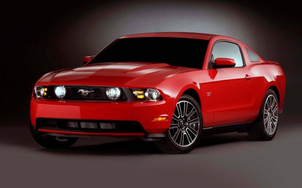 2010 Ford Mustang GT Red