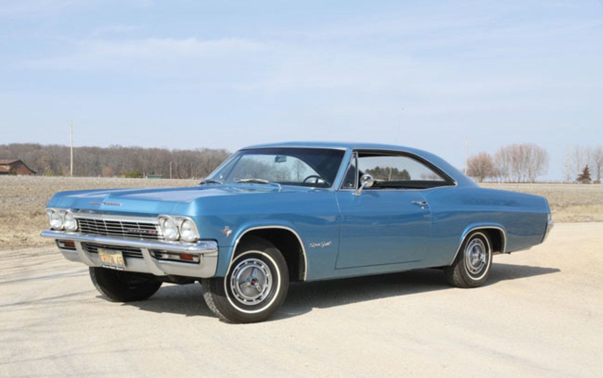 1965 Chevrolet Impala SS Hardtop Coupe, blue
