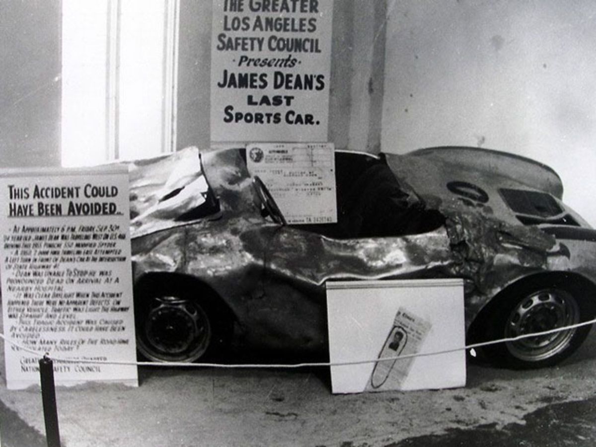 Cursed Car The Story Of James Dean's Porsche 550 Spyder