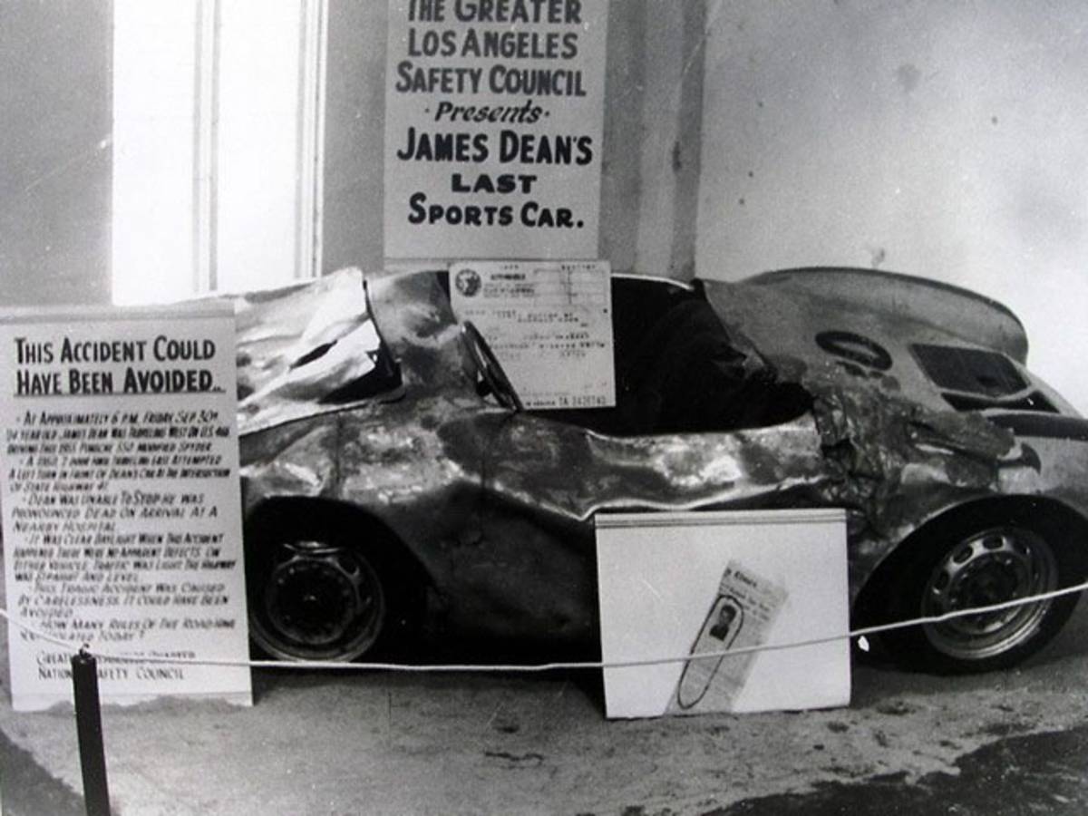 Cursed Car The Story Of James Dean S Porsche 550 Spyder