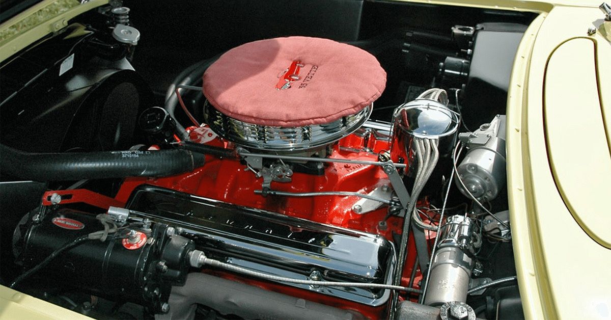 1955-Chevy-Corvette-352ci-V8-Engine