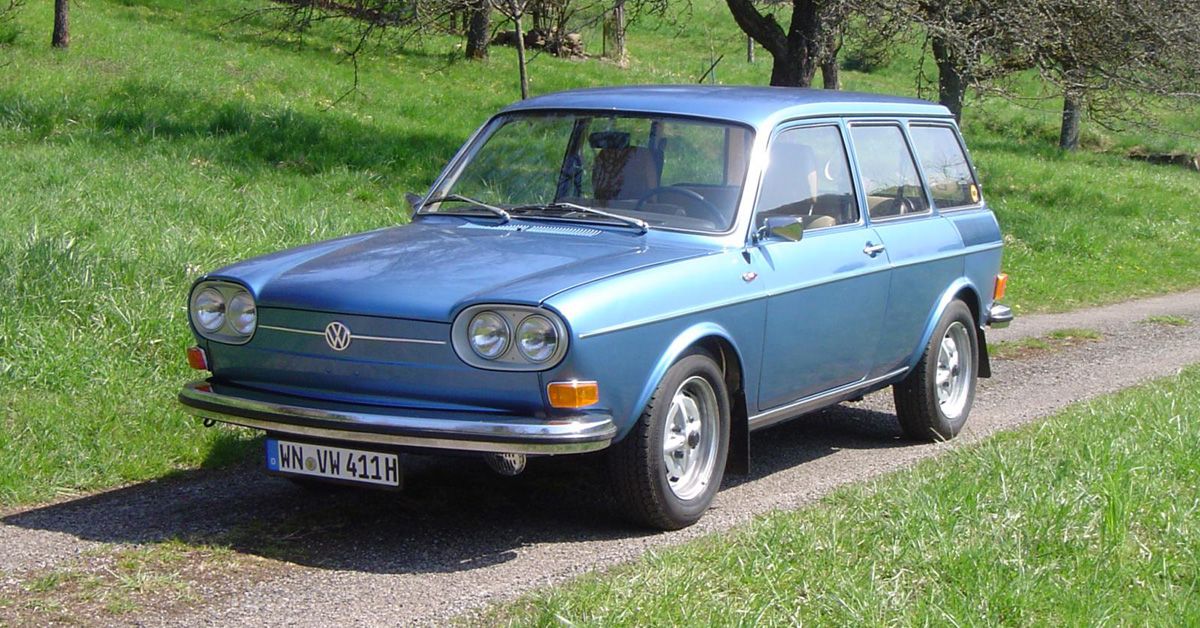 Luxurious 1972 Volkswagen 411 