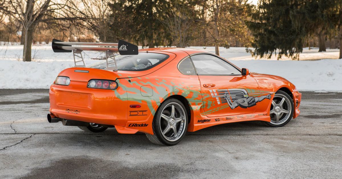 Paul Walker's Toyota Supra - The Original 10-Second Car In Fast And Furious Movie