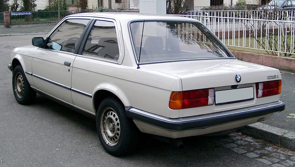 A BMW E30 model