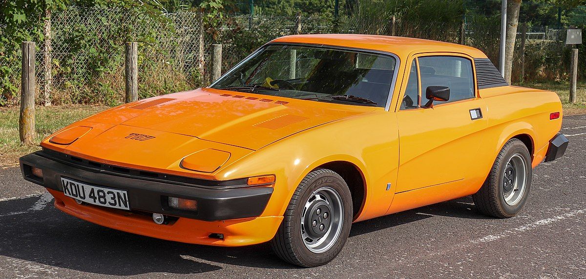 1975 Triumph TR7 In Orange