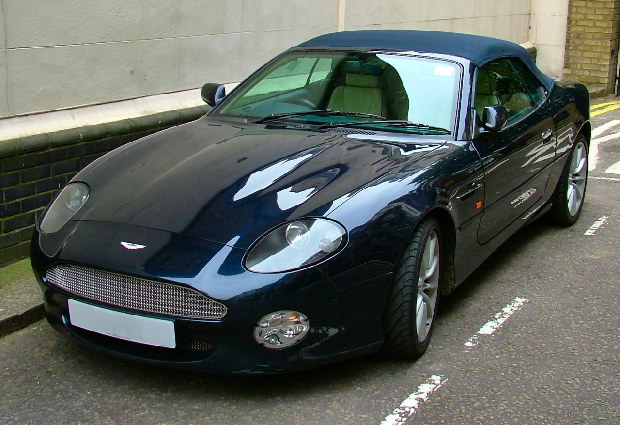 An Aston Martin DB7