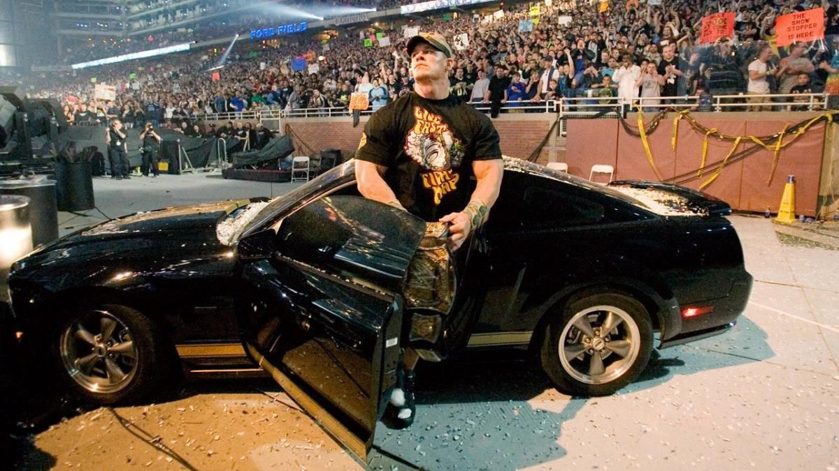 John Cena's Entrance in Wrestlemania 23