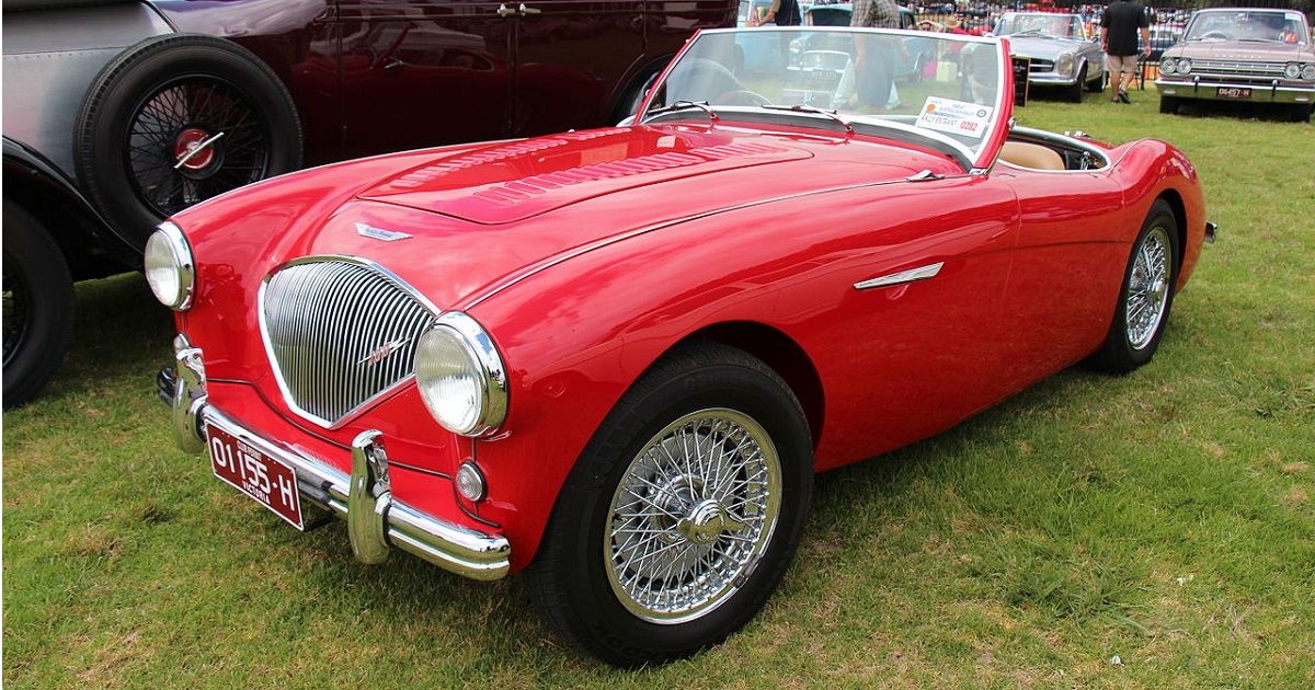 Here's What The 1953 Austin Healey 100 Costs Today