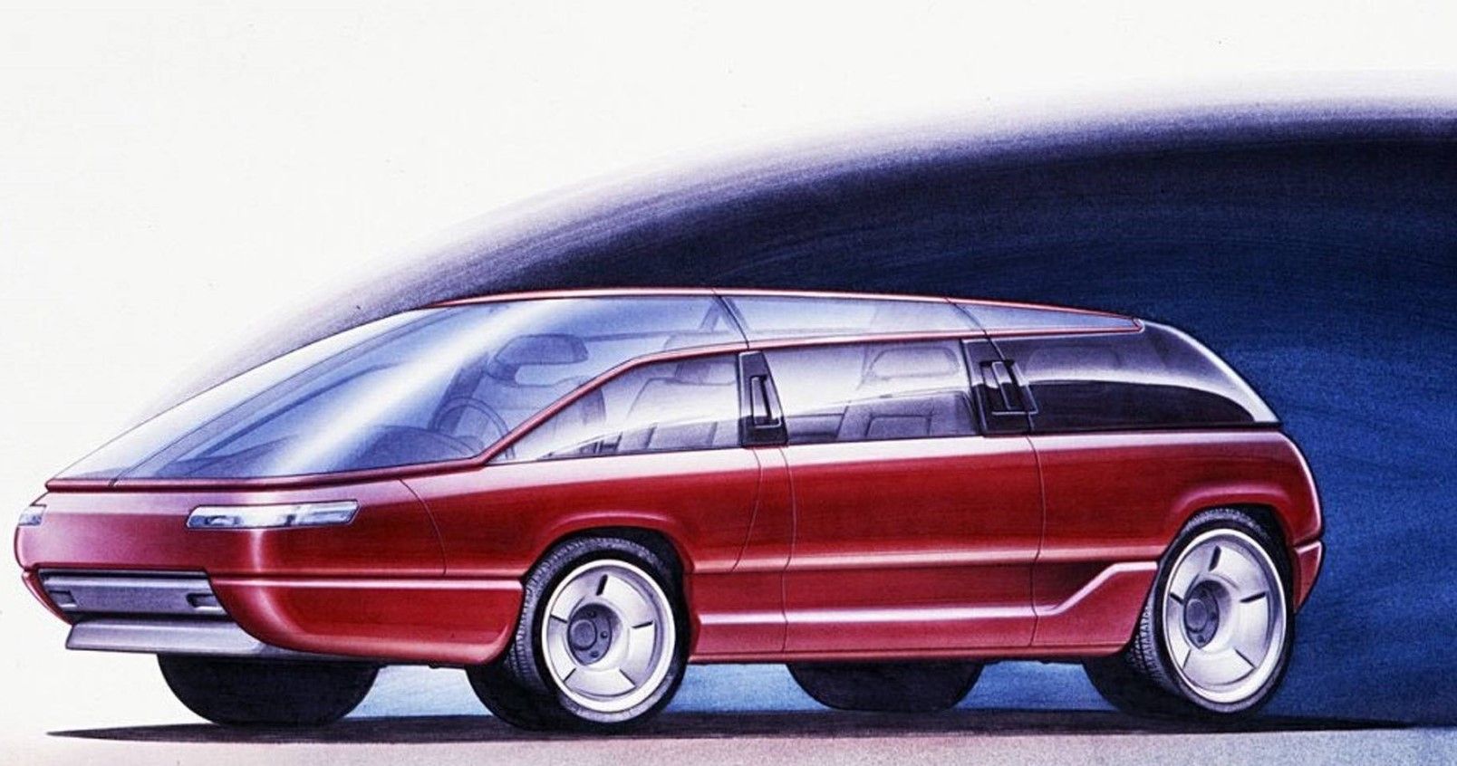 Lambo minivan top