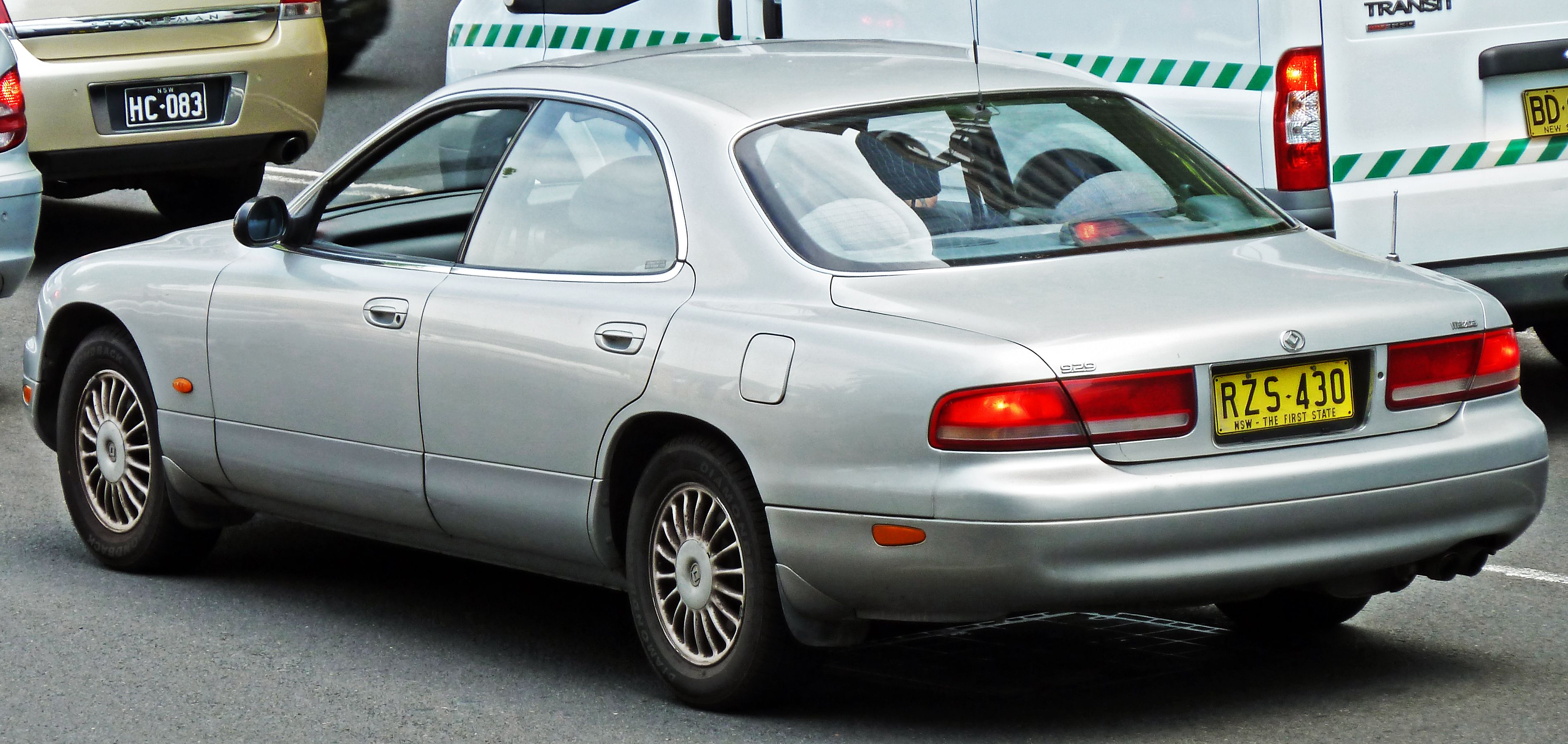 1991-1992 Mazda 929 Rear