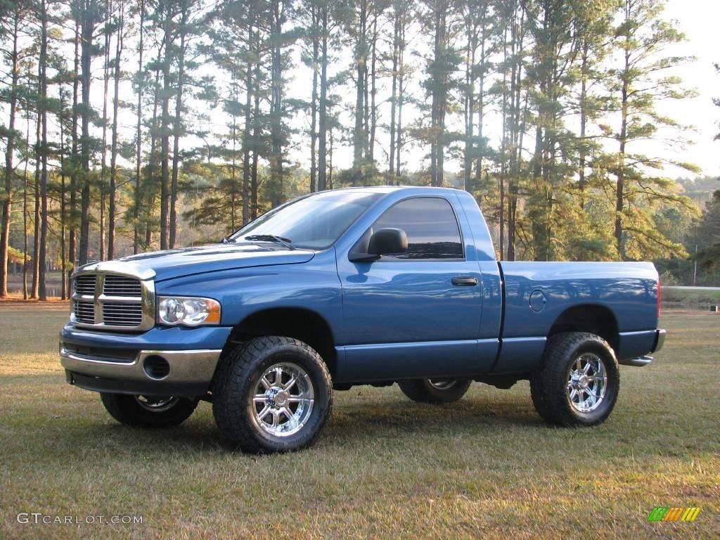 2004 Dodge RAM 1500, blue, 4wd