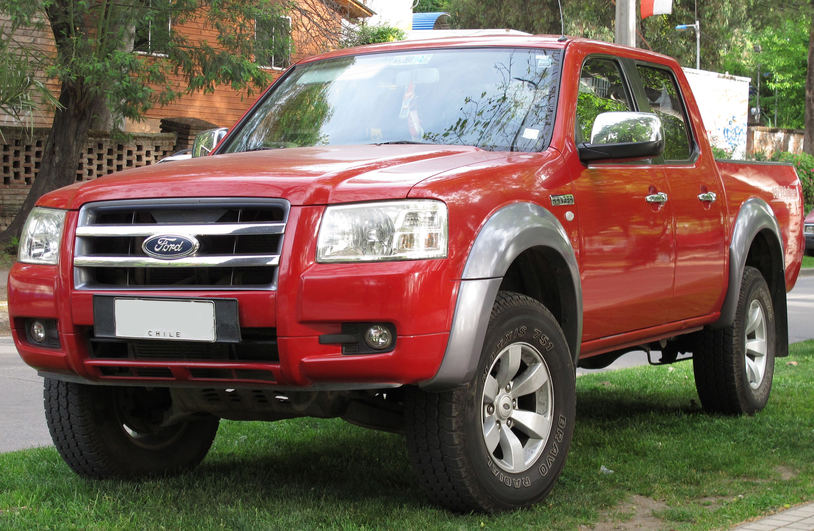 2008 Ford Ranger Red