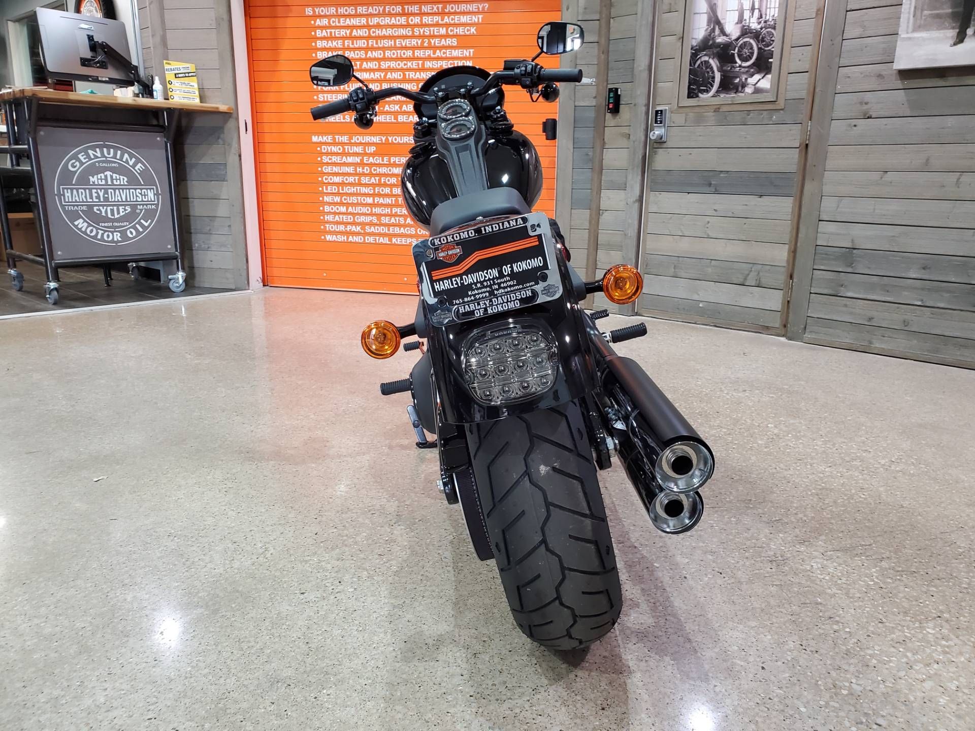 2021 Harley-Davidson Low Rider S Backview Via Indiana Harley-Davidson Group