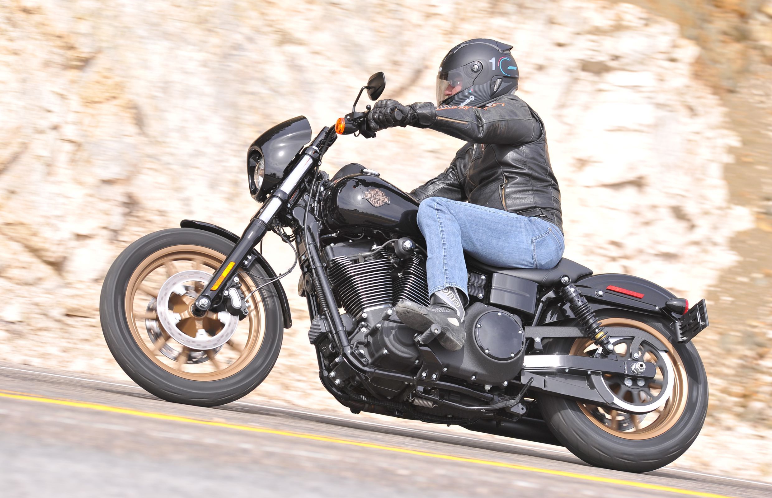 2021 Harley-Davidson Low Rider S Climbing Via Driving Ca