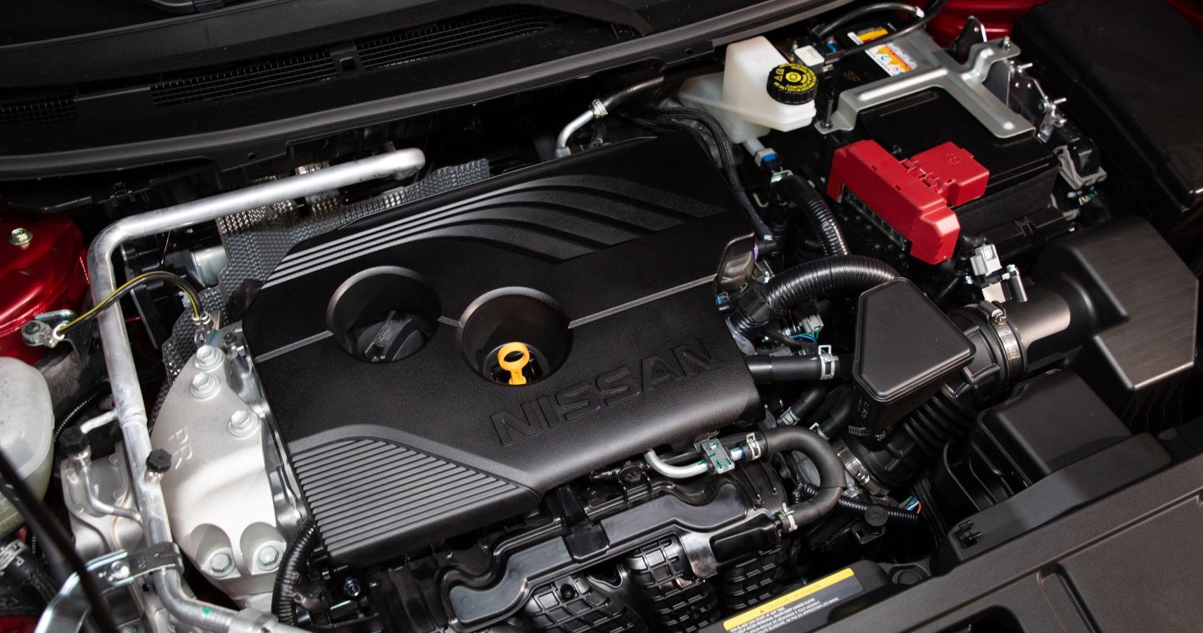 2021 Nissan Rogue engine bay view