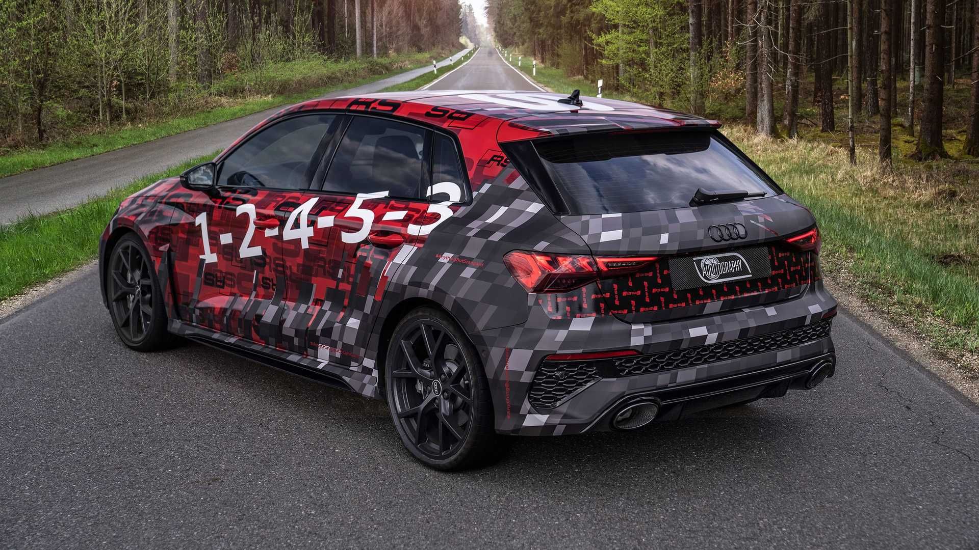 2022 Audi RS3 Sportback shot by auditography