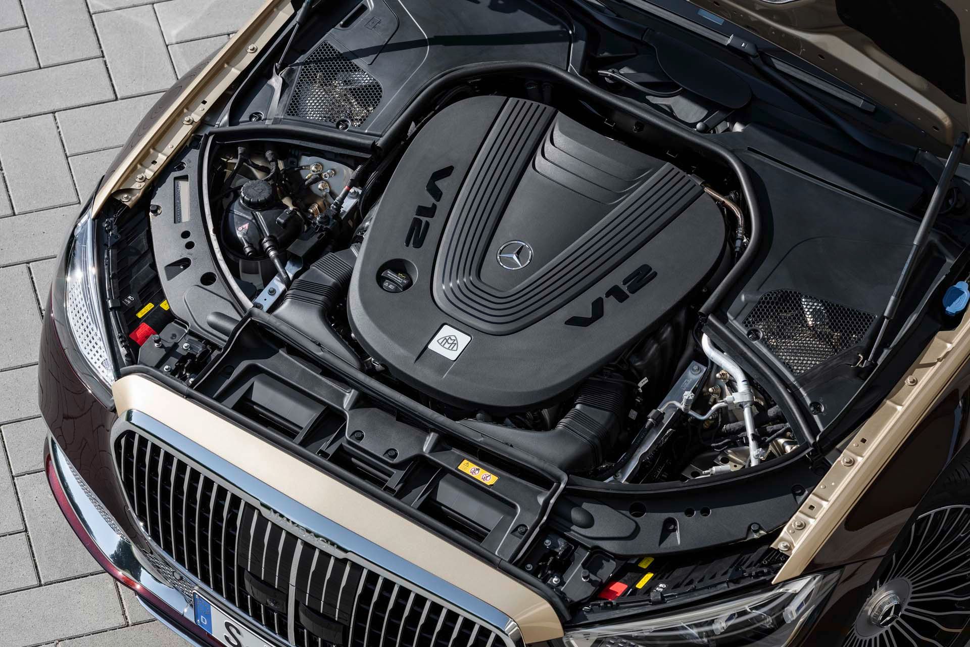2022 Mercedes-Benz S-class engine