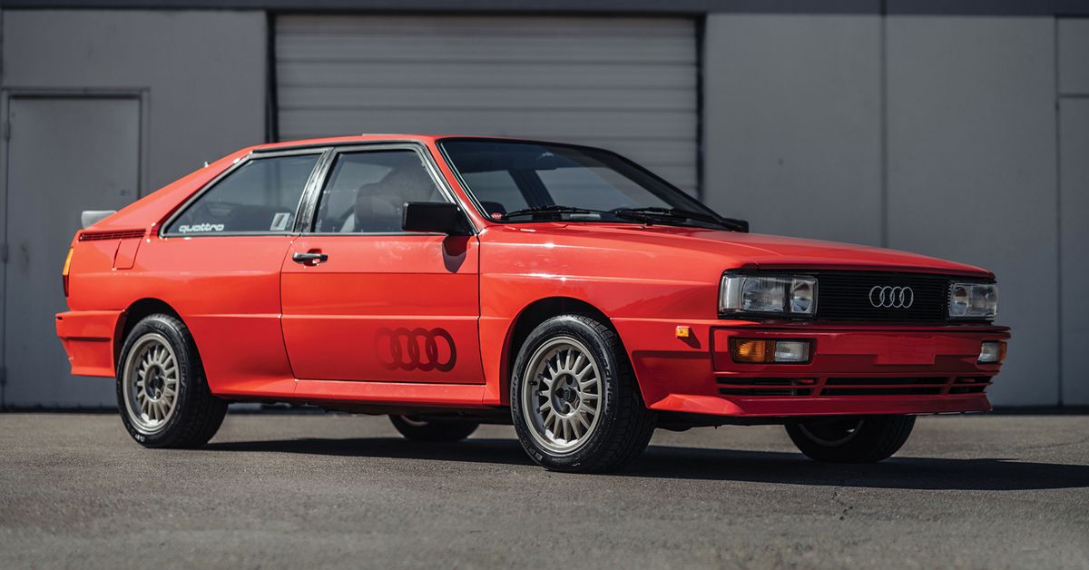 All-Wheel-Drive 1983 Audi Quattro 