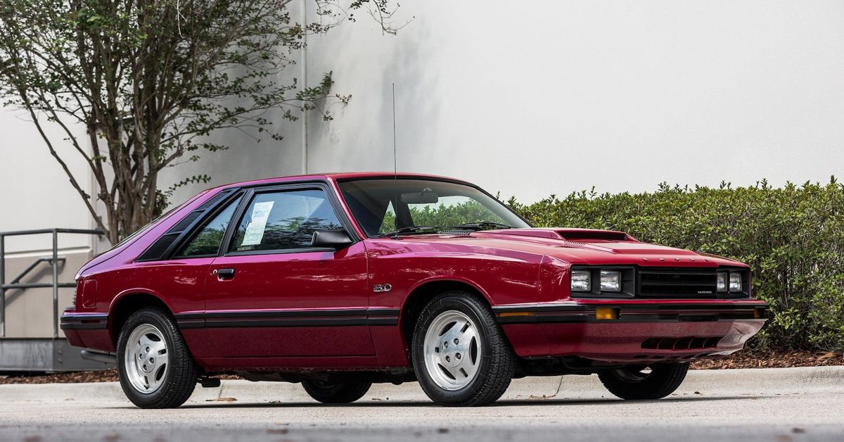 130-Horsepower 1983 Mercury Capri RS 