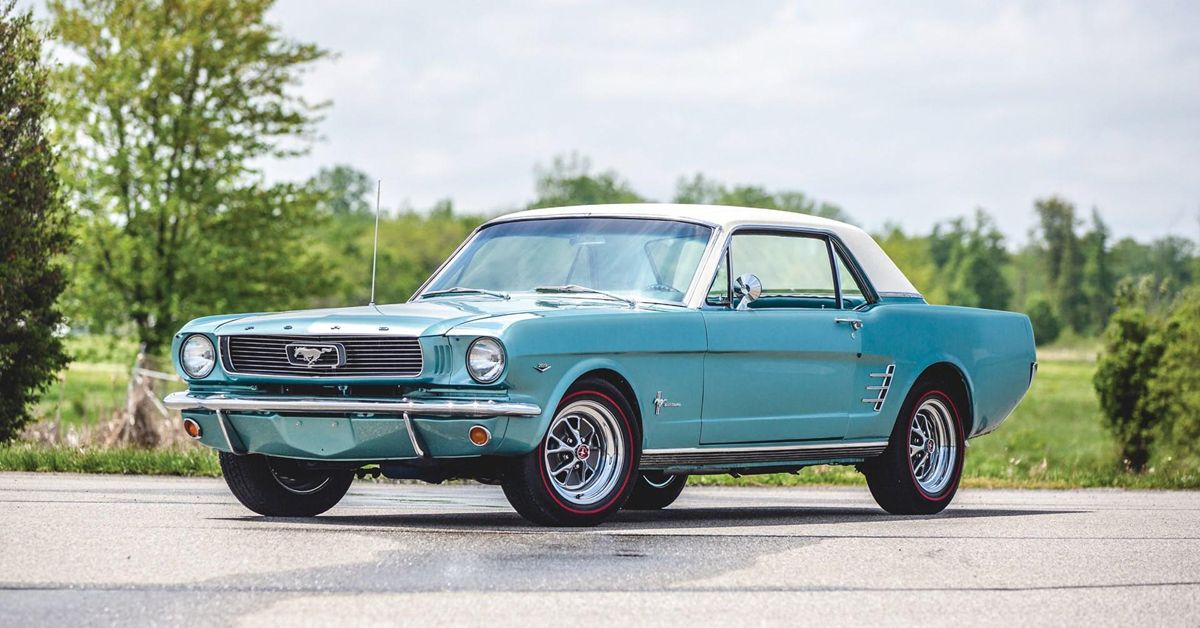 1966 V8-Powered Ford Mustang Coupe C-Code 