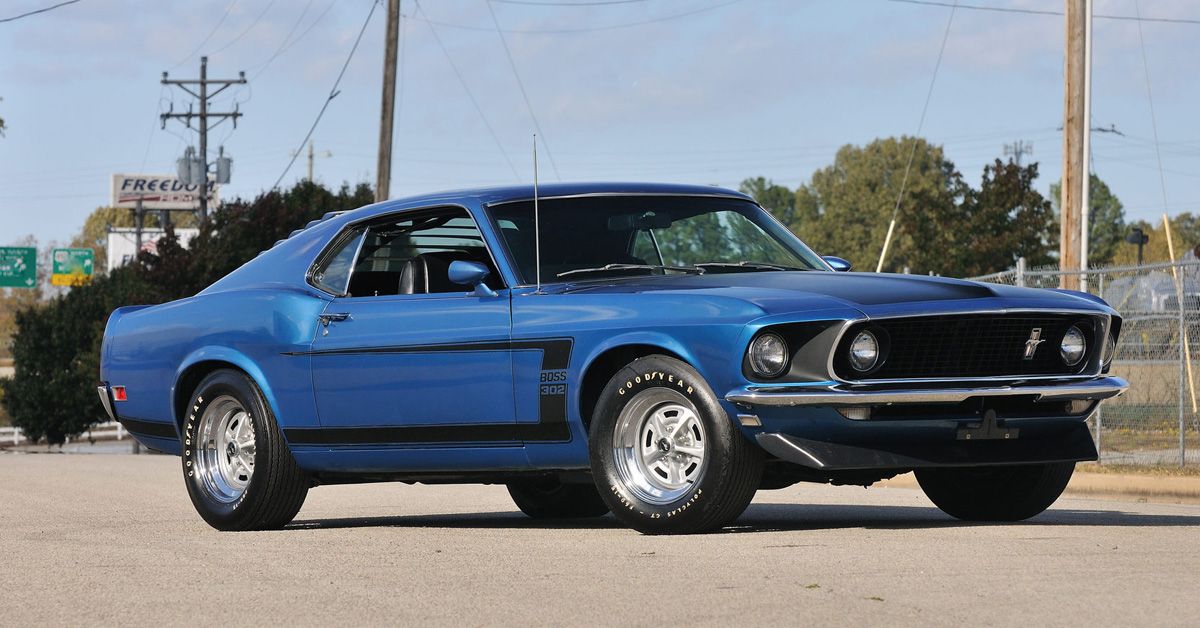 1969 Ford Mustang Boss 302 Fastback 