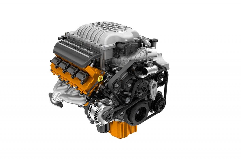 6.2-liter Hemi SRT Hellcat Supercharged V8