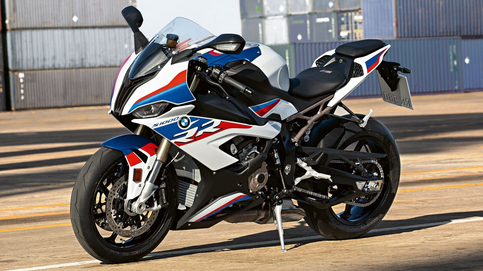 A 2021 BMW S1000RR On The Street
