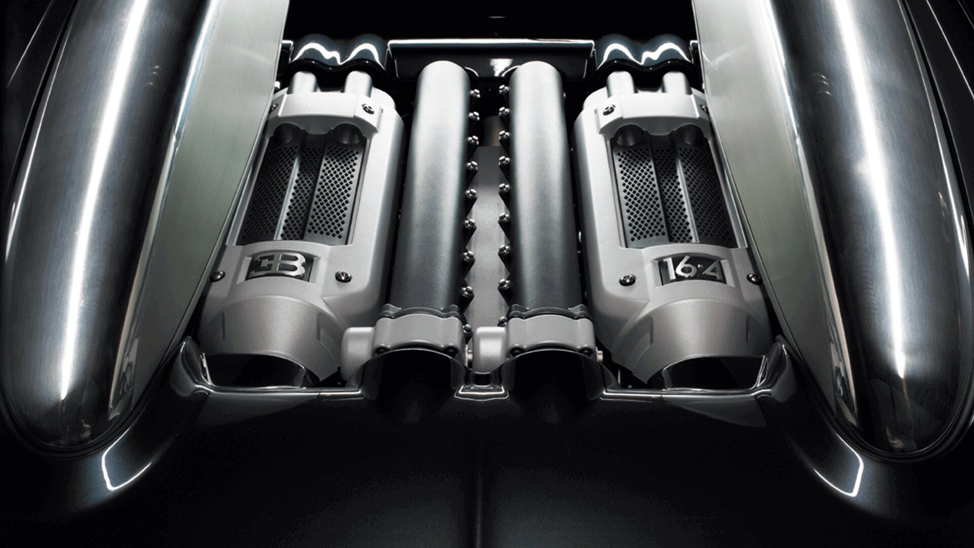 2011 Bugatti Veyron's W16 Engine