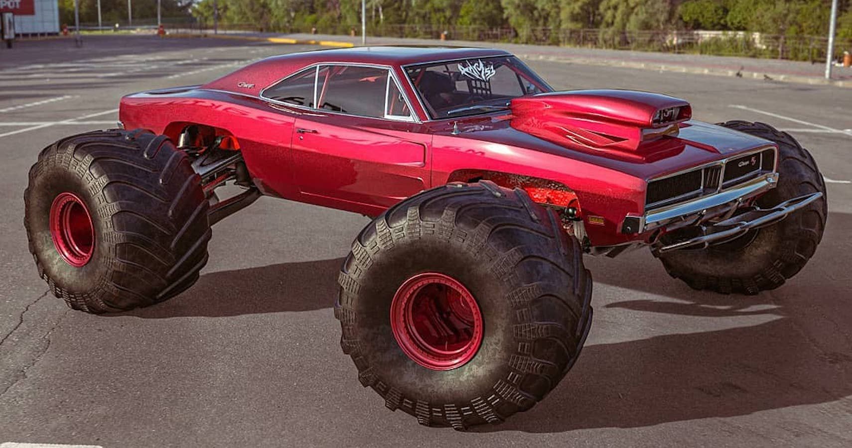 Dodge Charger RC Monster Truck