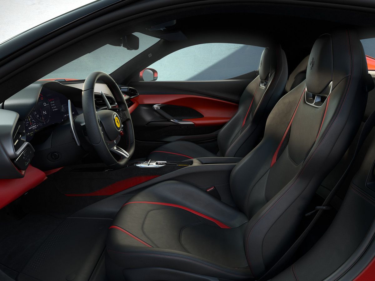 Ferrari 296 Interiors