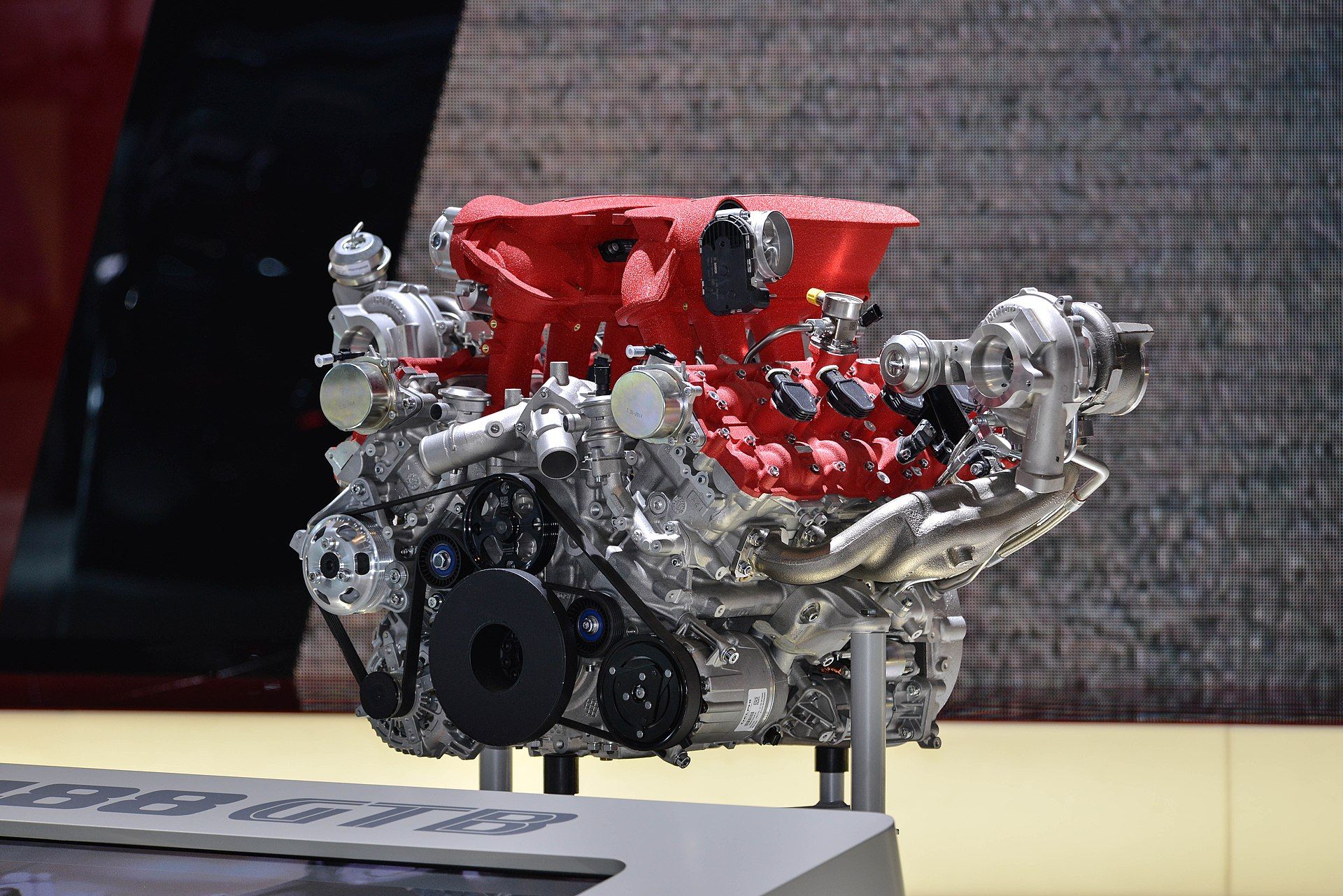 Ferrari F154 Engine 