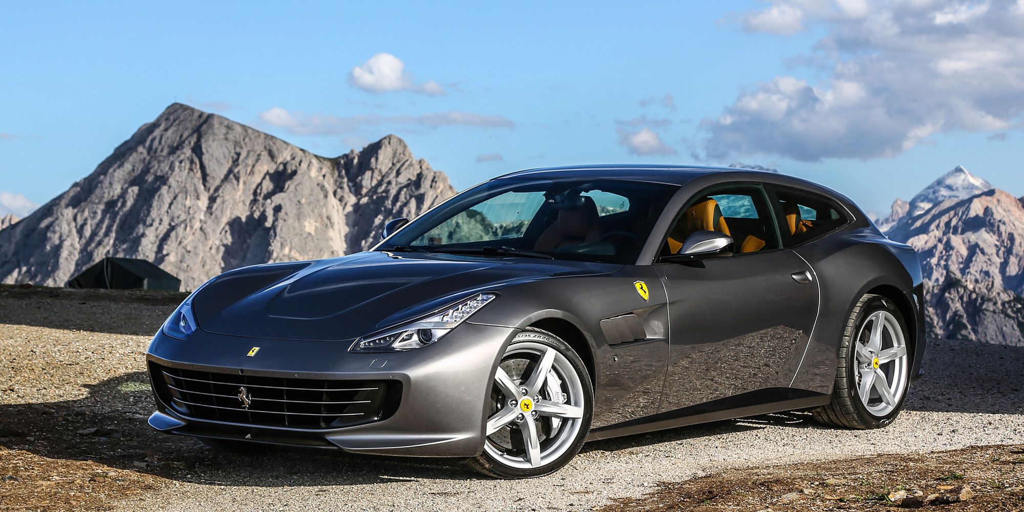 Front 3/4 view of the GTC4Lusso