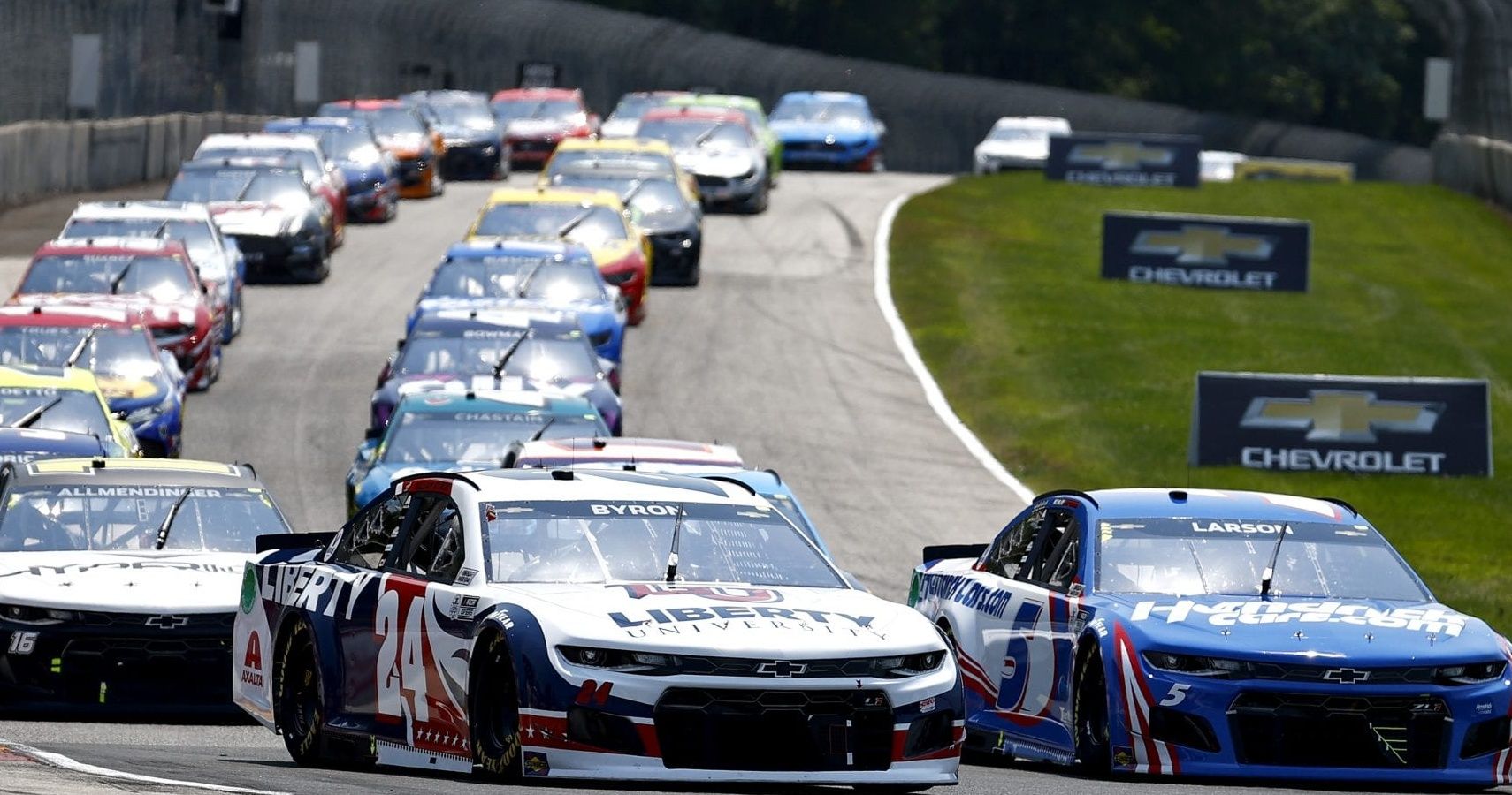 William Byron leads at road america 2021